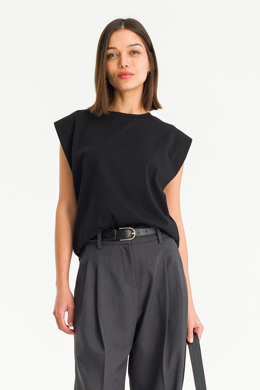 Soya Tank Top, Black