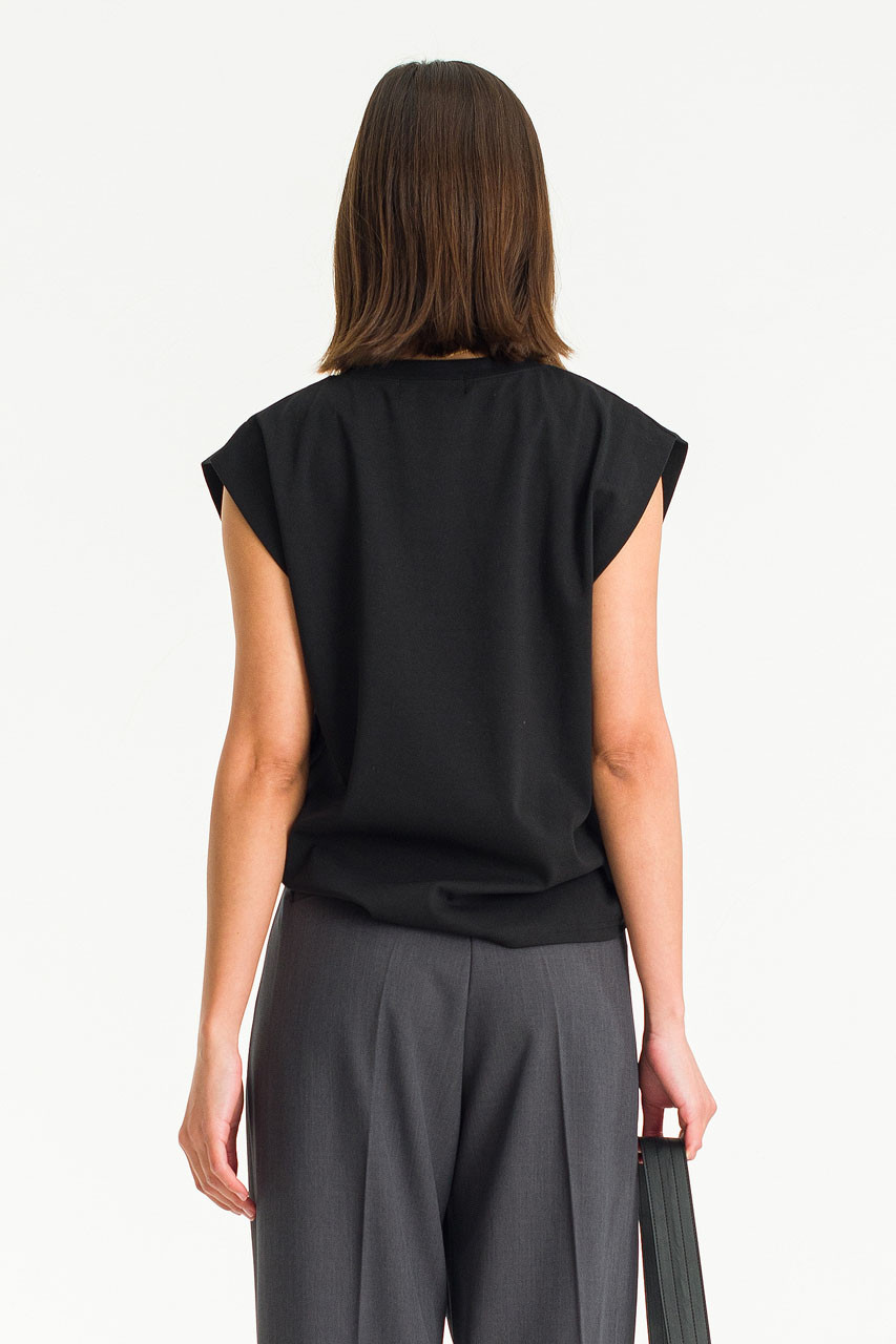 Soya Tank Top, Black