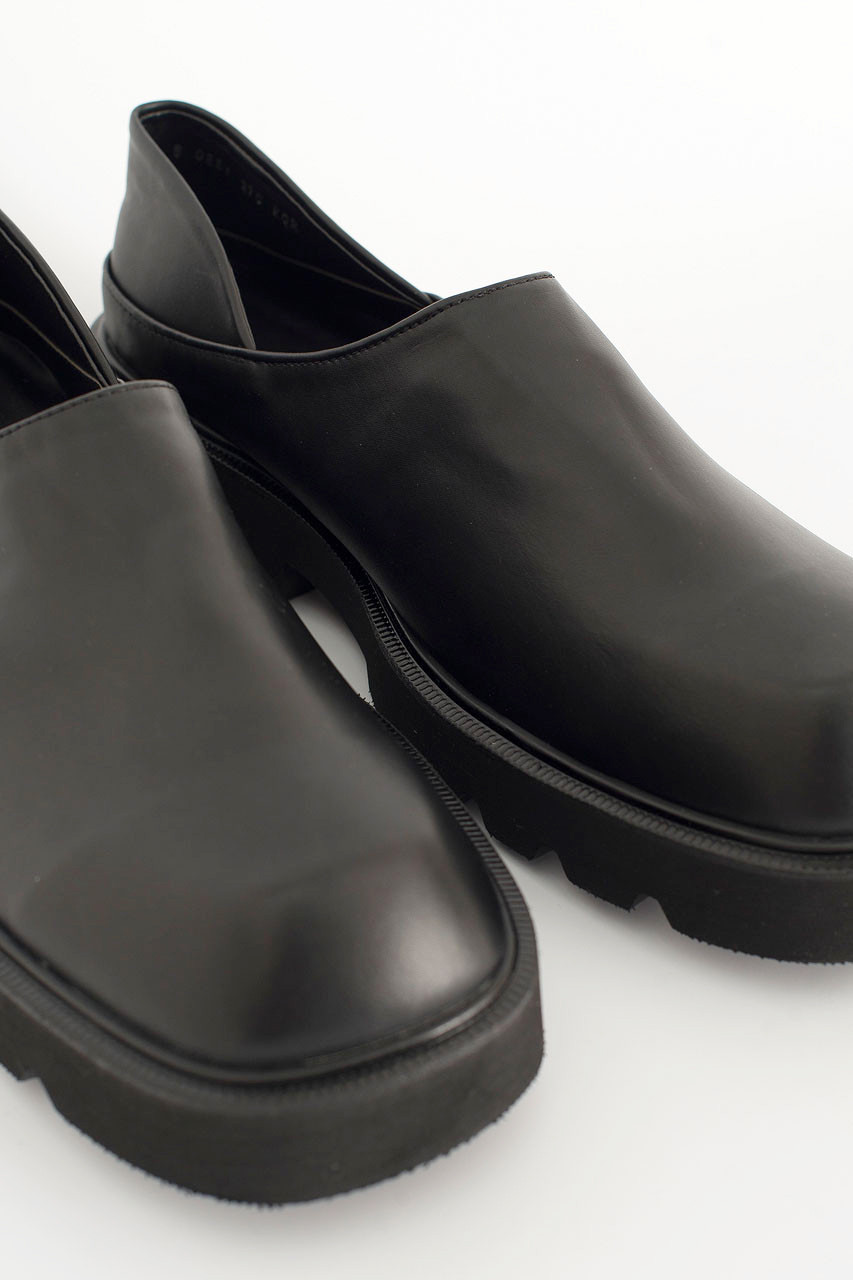 Menswear | Holger Square-Toe Clog, Black