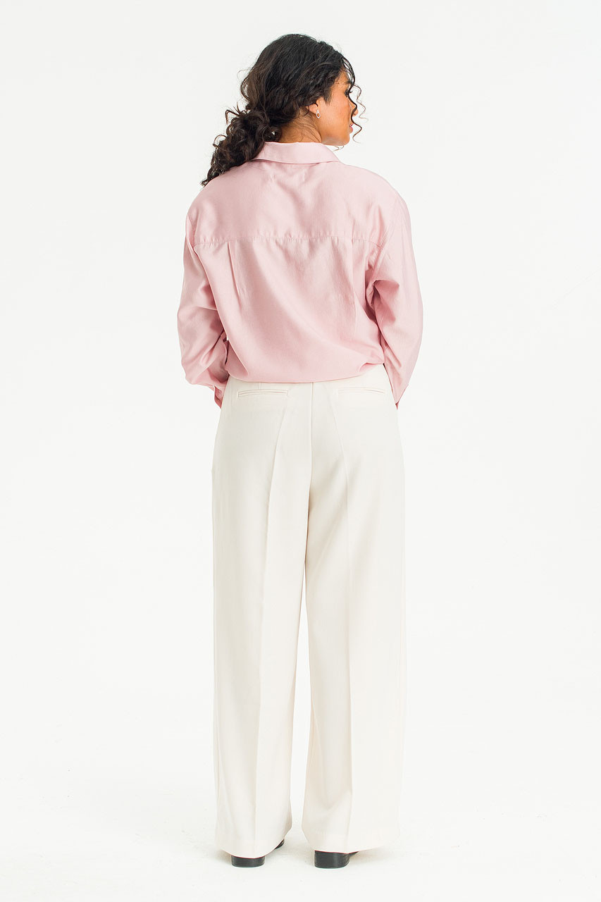 Autumn Belted Slacks, Ivory
