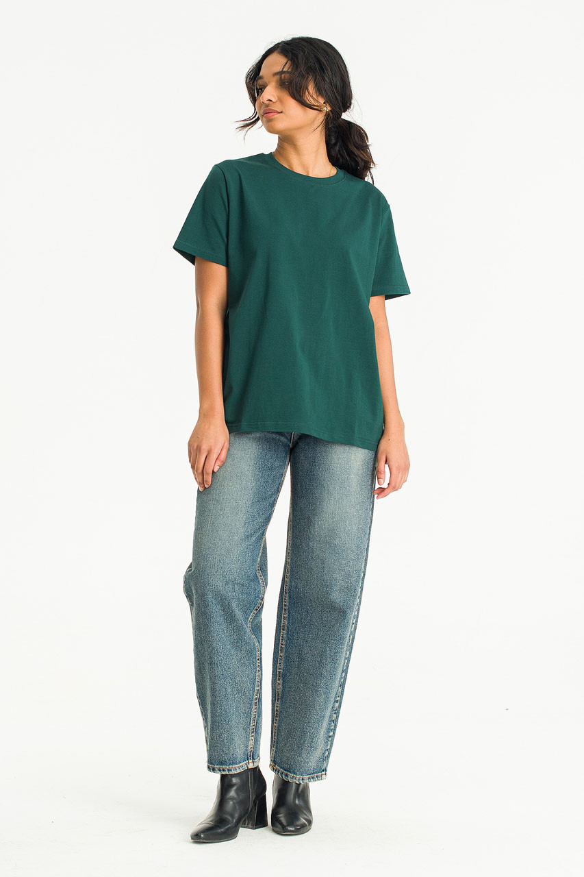 Hana Boy Fit Crew Neck Tee, Water Melon