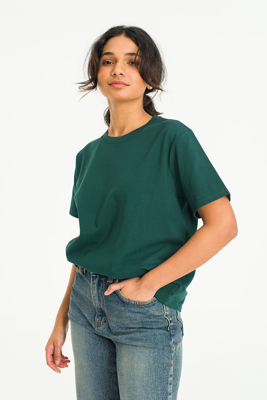 Hana Boy Fit Crew Neck Tee, Water Melon