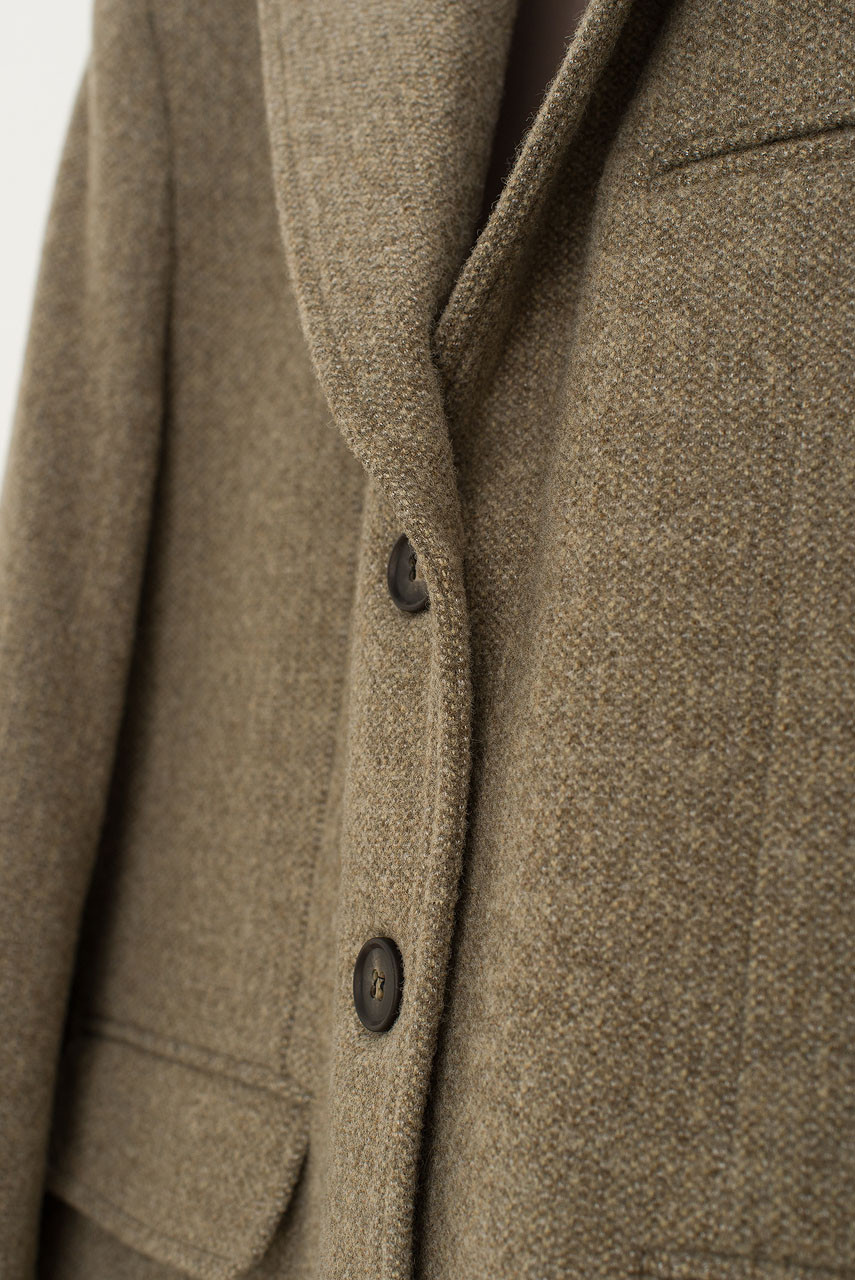 Takai Wool Blend Jacket, Beige