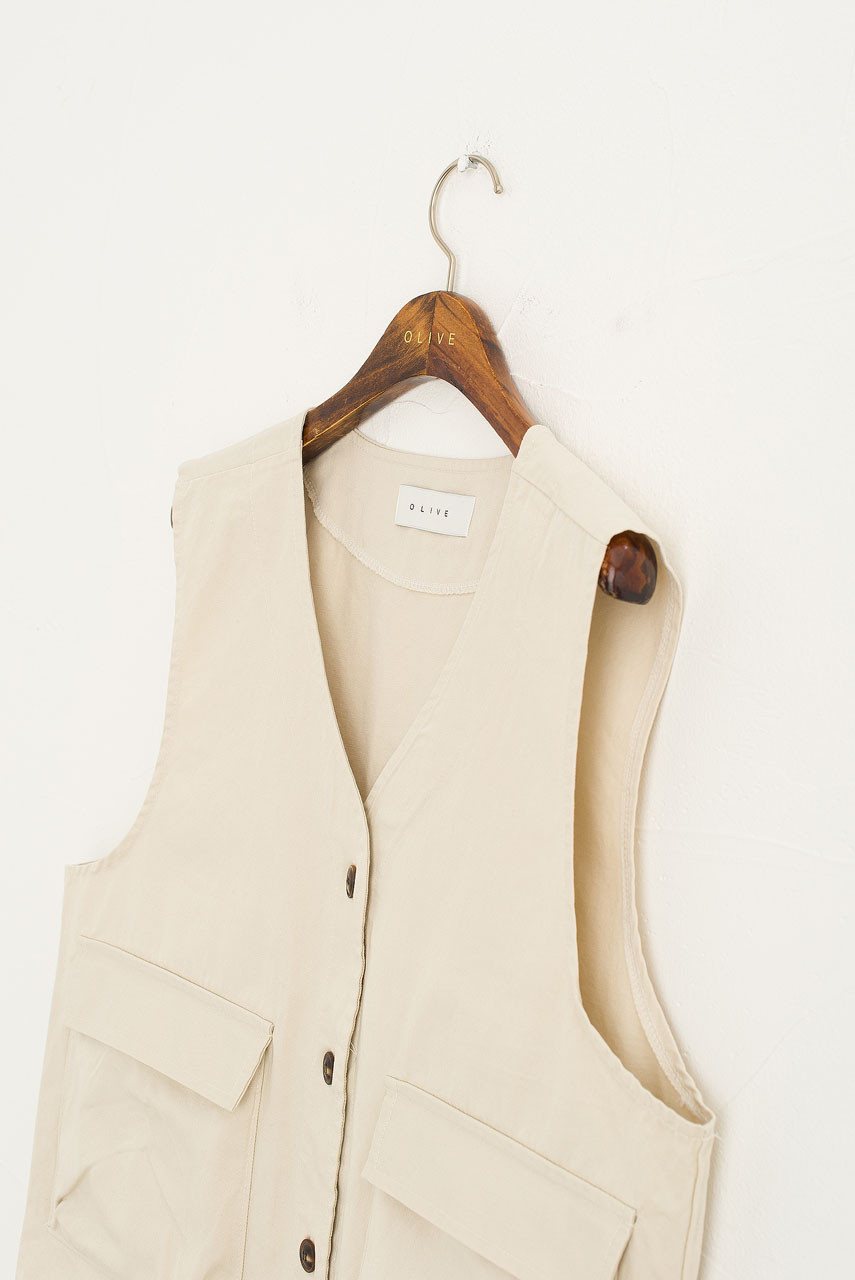 Mountain Waistcoat, Ivory