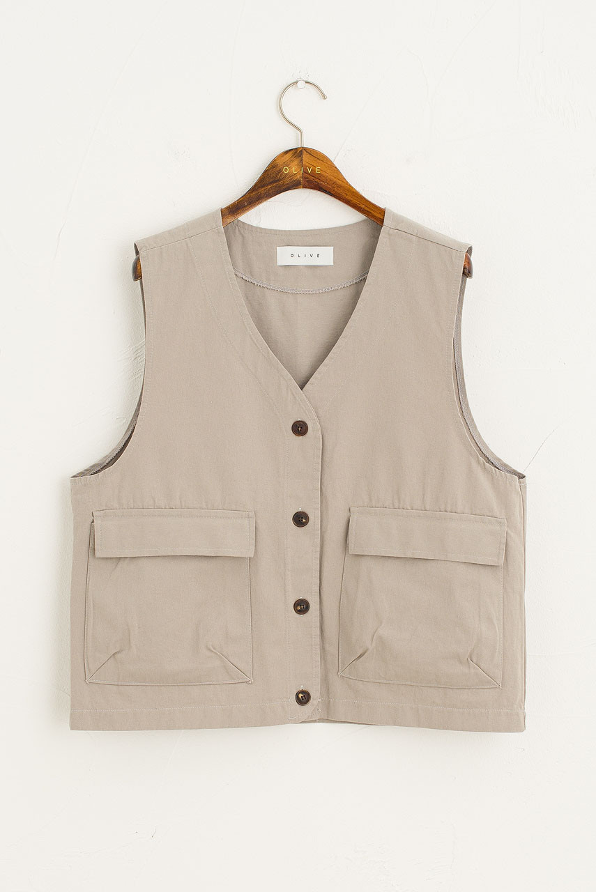 Mountain Waistcoat, Grey