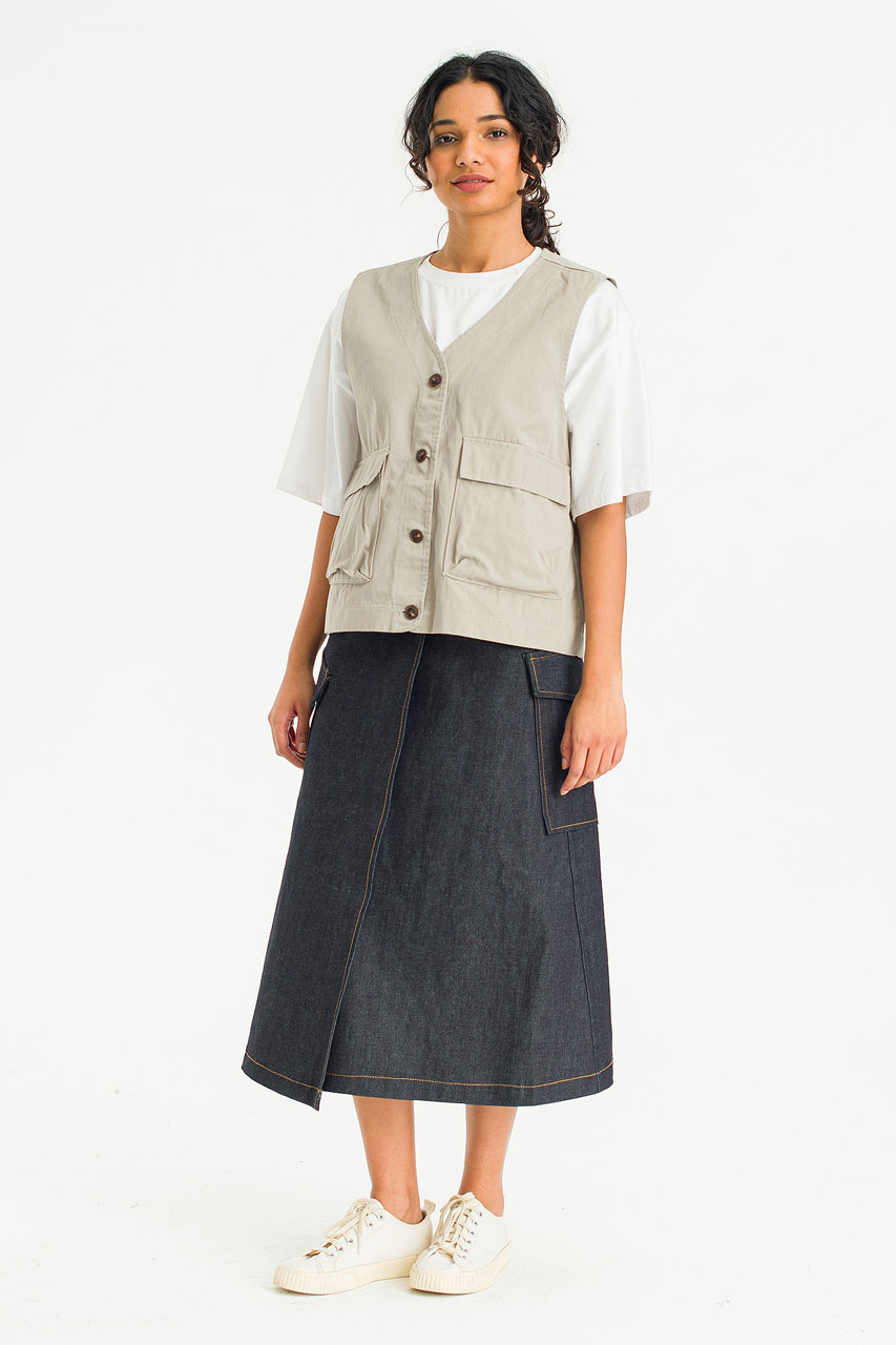 Mountain Waistcoat, Grey