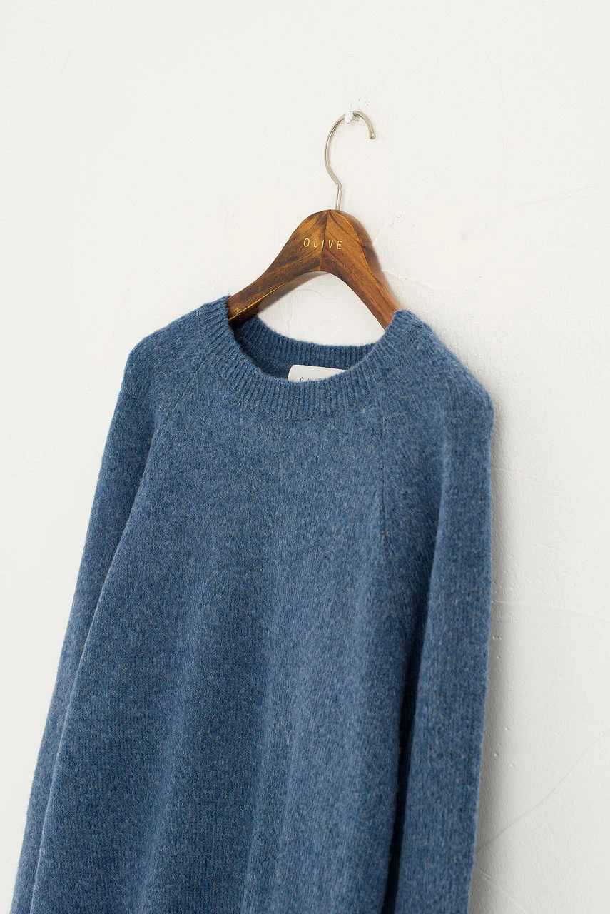 Mina Raglan Jumper, Blue