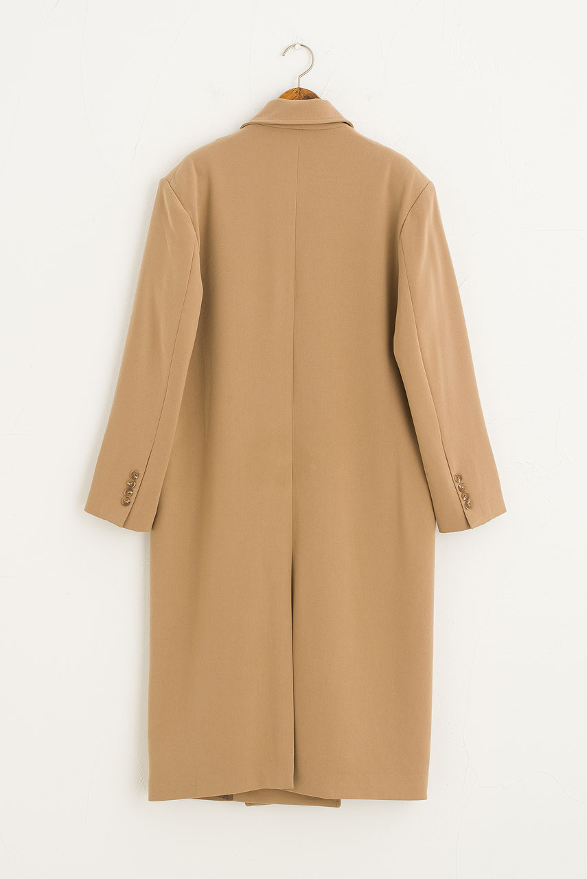 Tomo Double Light Weight Coat, Sand