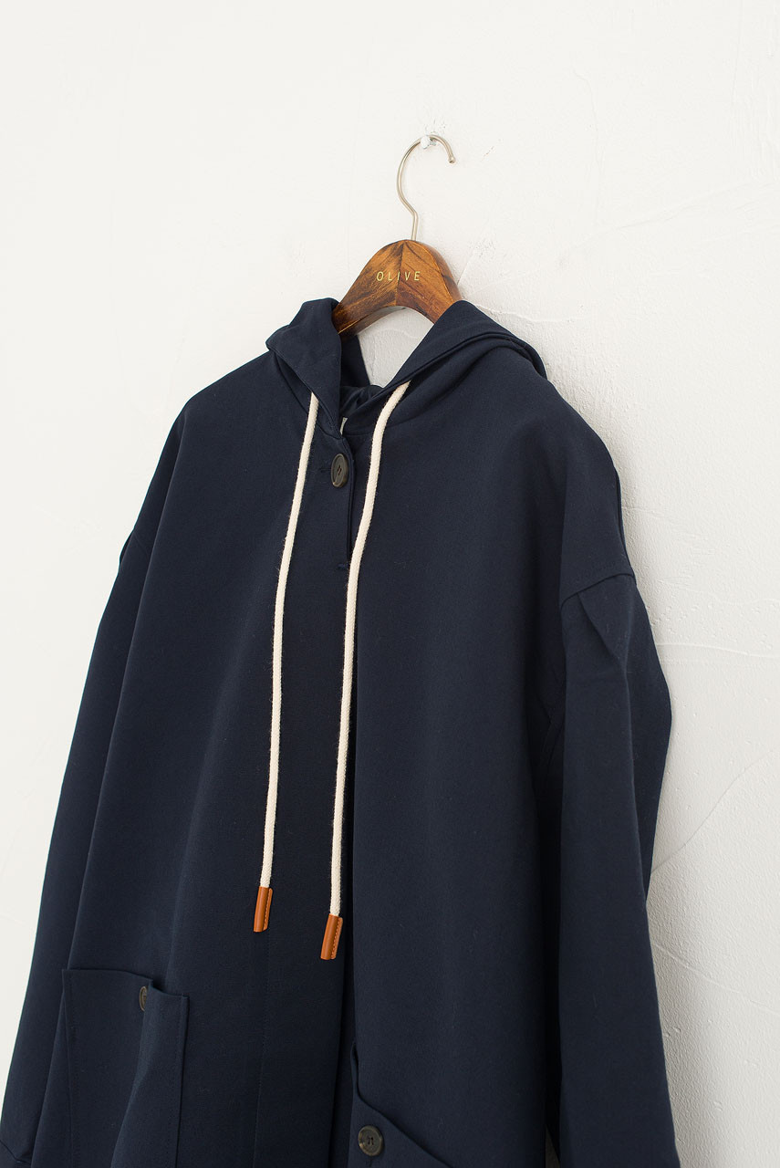 Tomach Hoody Jacket, Navy