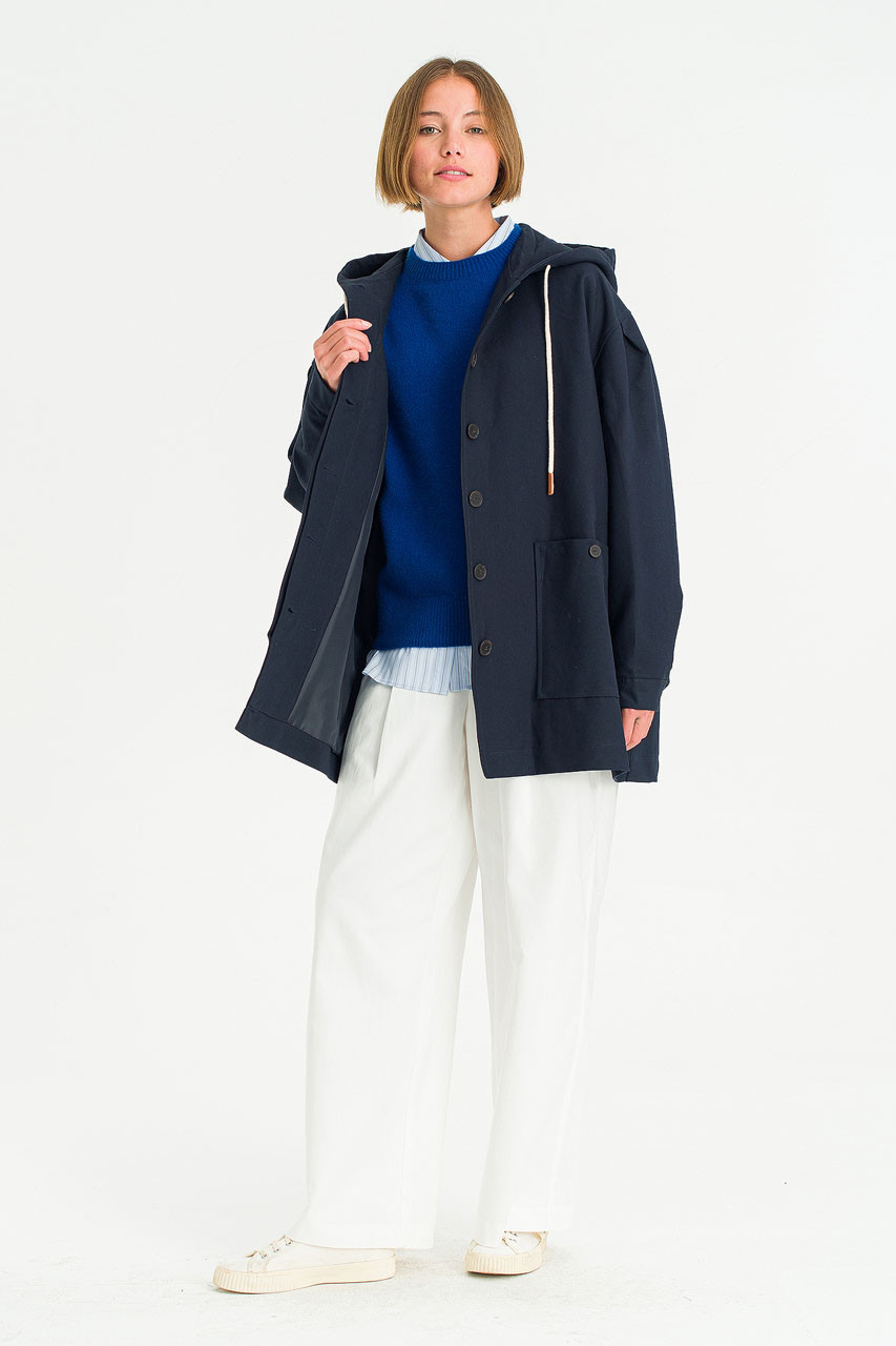 Tomach Hoody Jacket, Navy