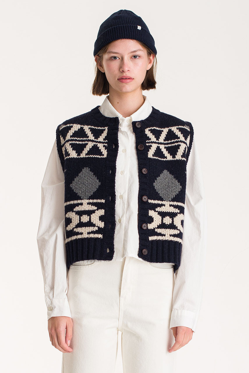 Nordic Open Vest, Navy