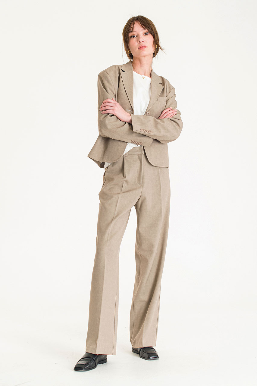 Hoya Crop Jacket, Beige