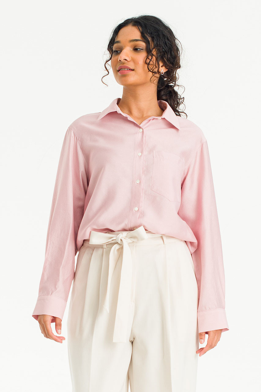 Yuha Simple Shirt, Pink