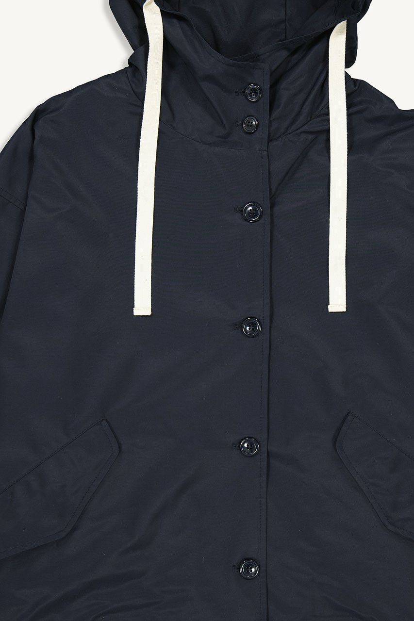 Hiroko Hood Jacket, Navy