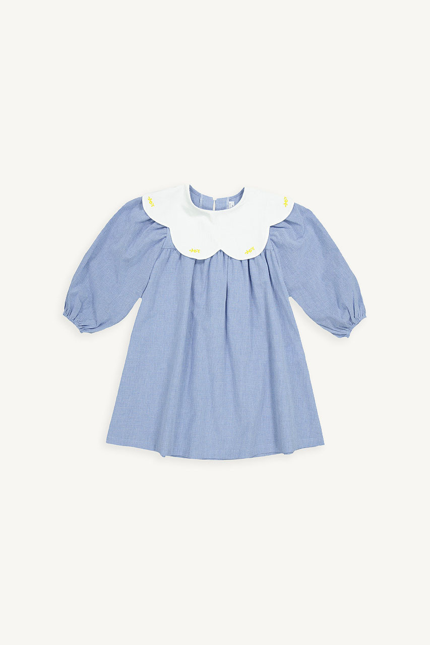 Mini Olive |  Lightweight Sailor Dress, Blue