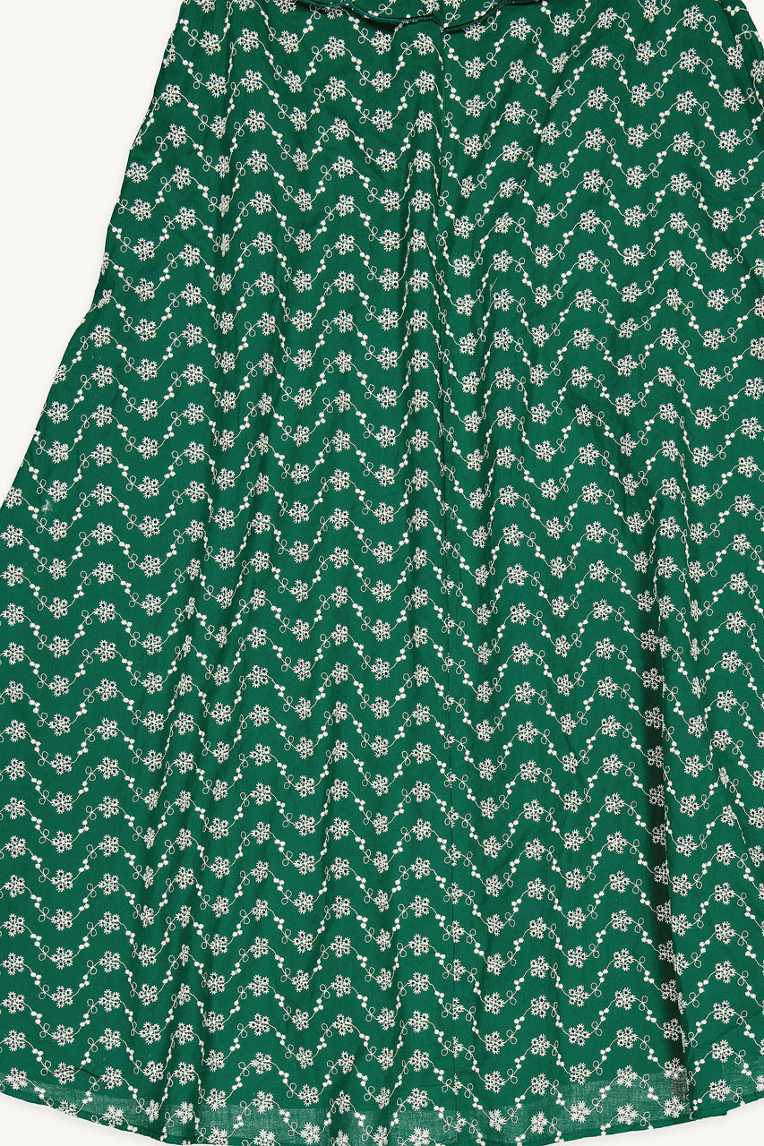 Alice Embroidery Dress, Green