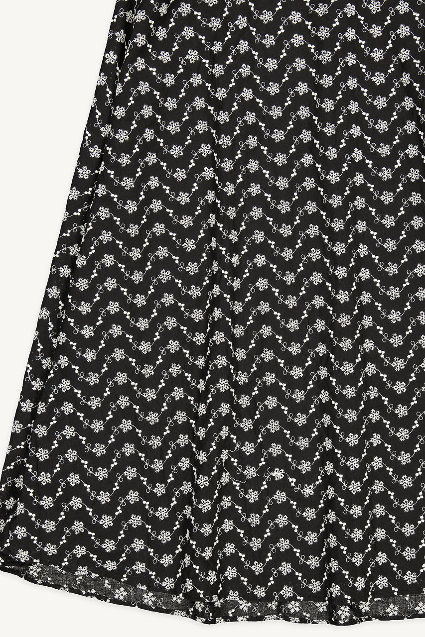 Alice Embroidery Dress, Black