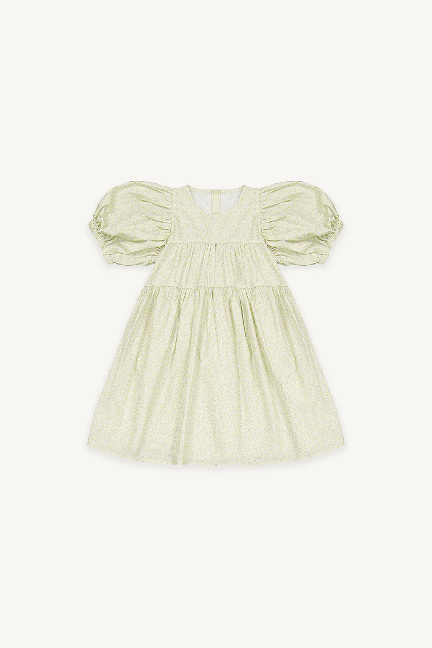 Mini Olive | Blossom Dress, Mint