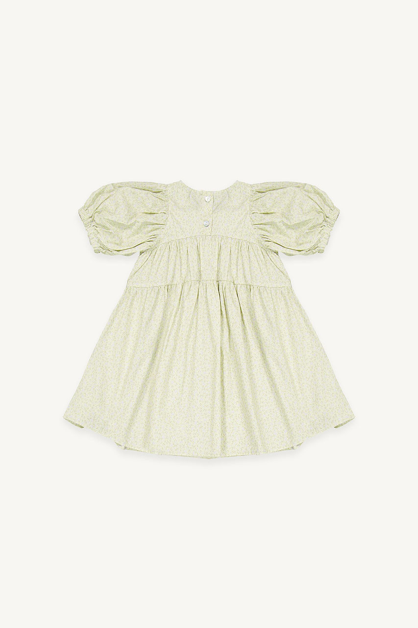 Mini Olive | Blossom Dress, Mint