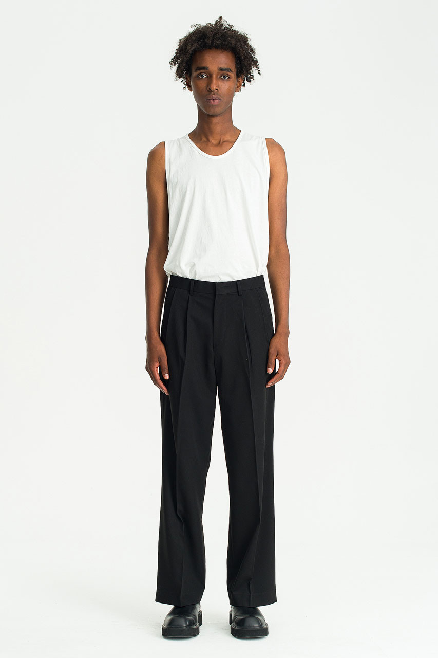 Menswear | Haruka Slacks, Black