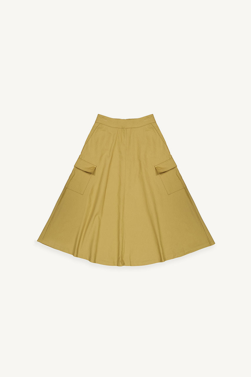 Daniel Cargo Skirt, Beige
