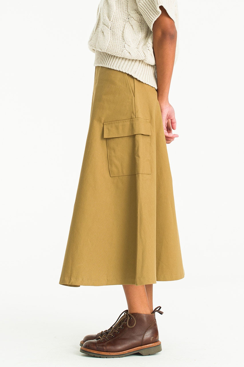 Daniel Cargo Skirt, Beige