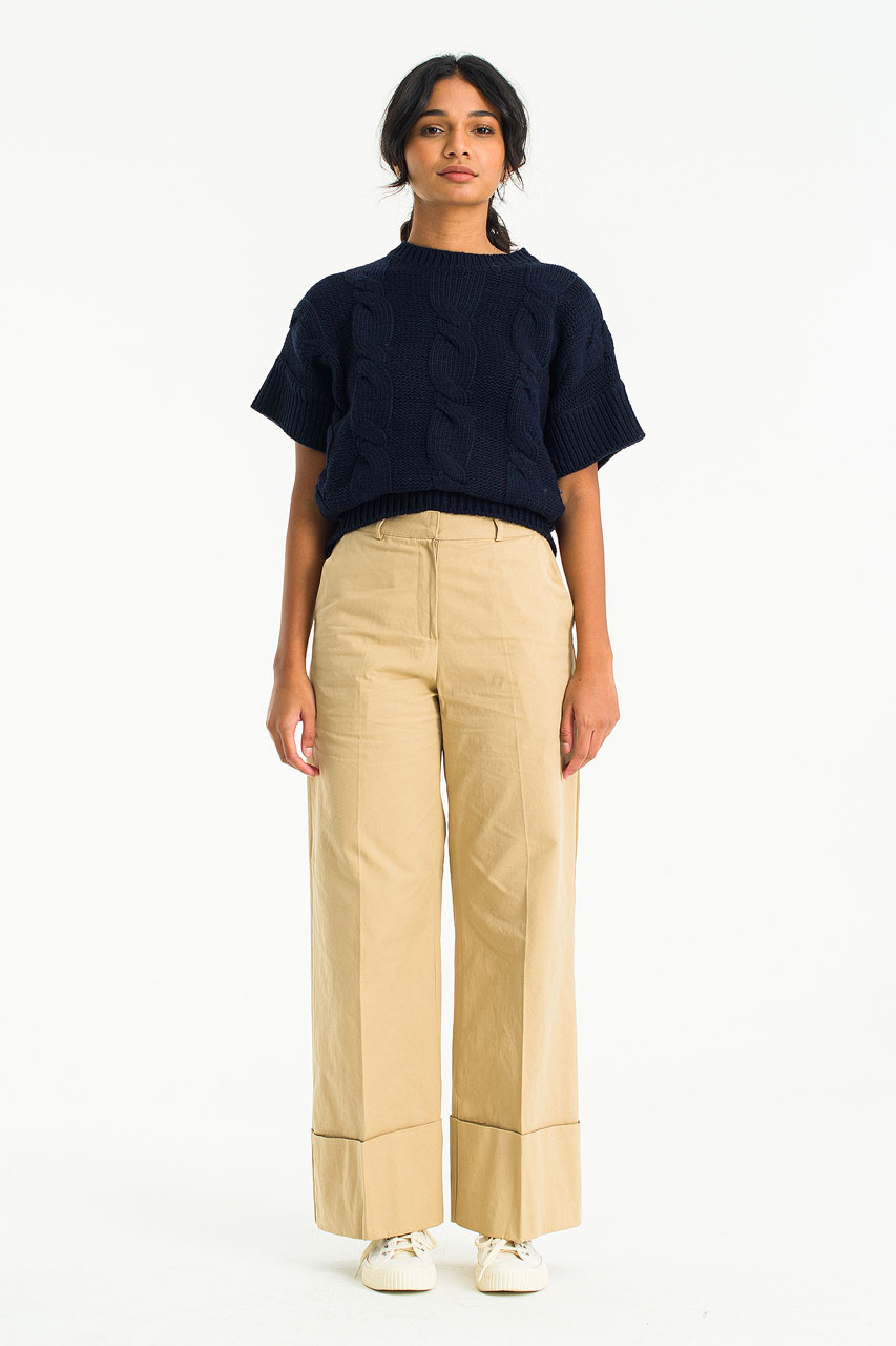 Fold Up Chino, Beige