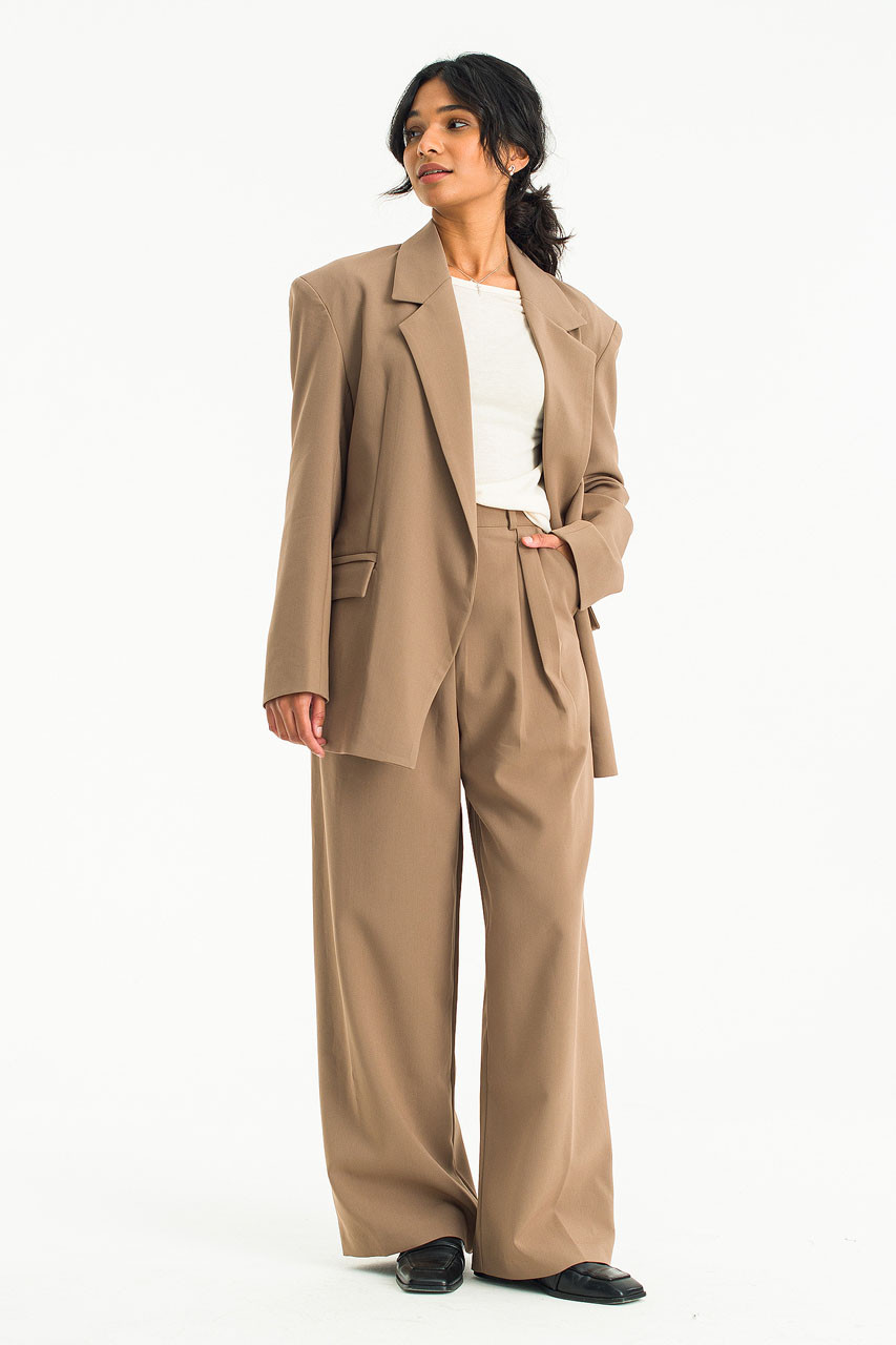 Yoni Loose Jacket, Beige