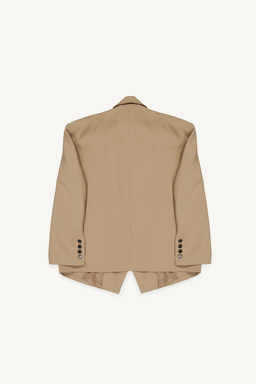 Yoni Loose Jacket, Beige