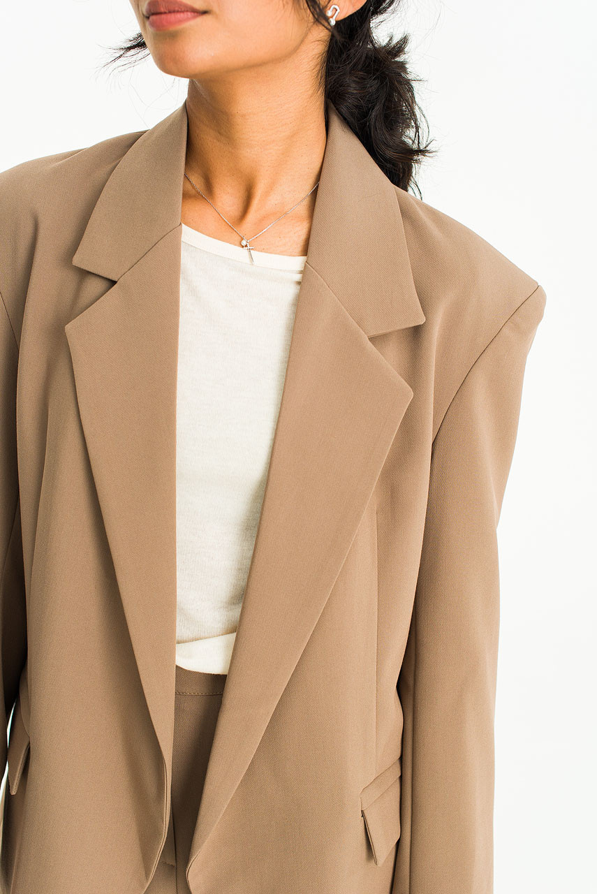 Yoni Loose Jacket, Beige