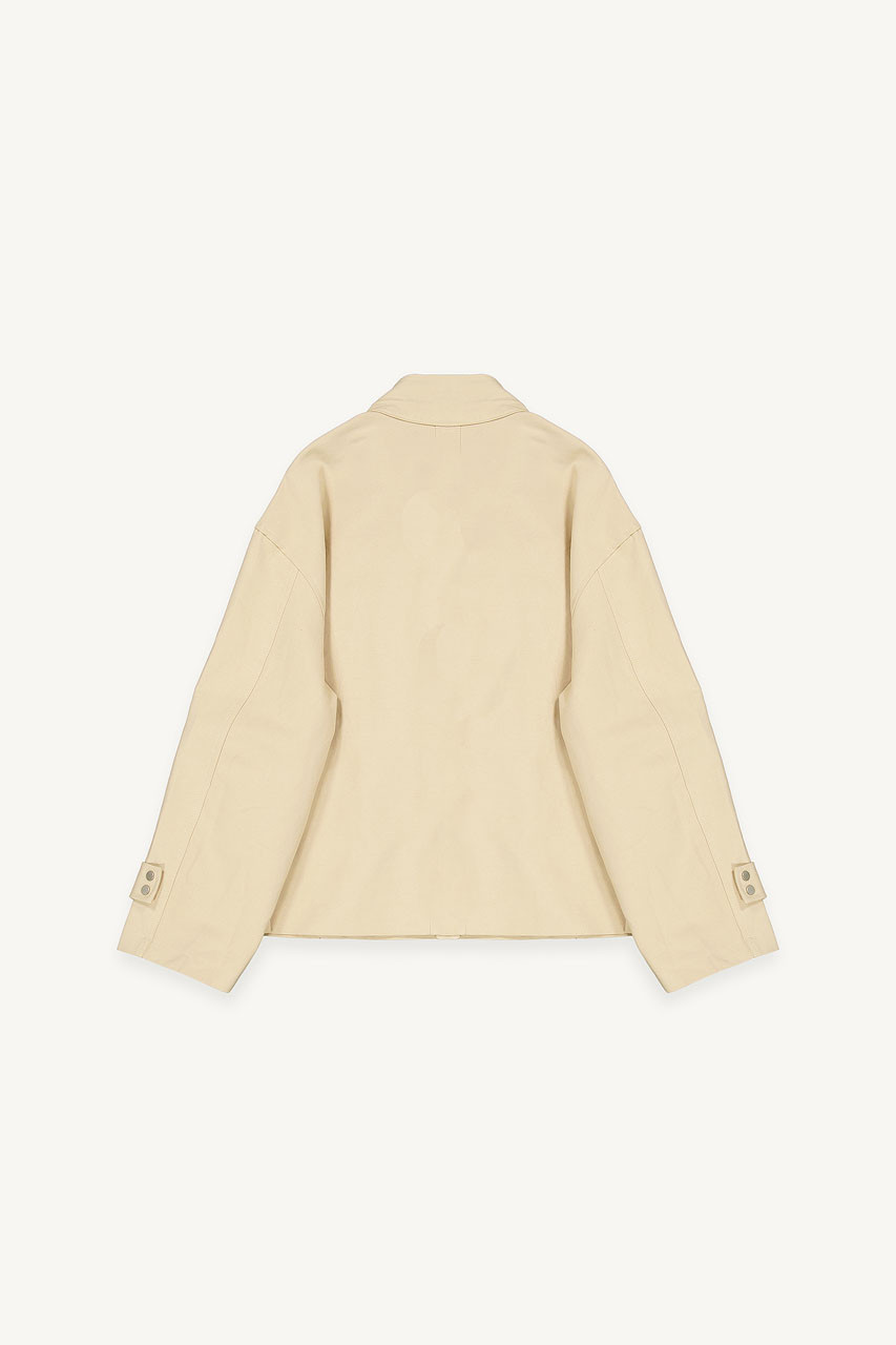 Soya Cotton Field Jacket, Beige