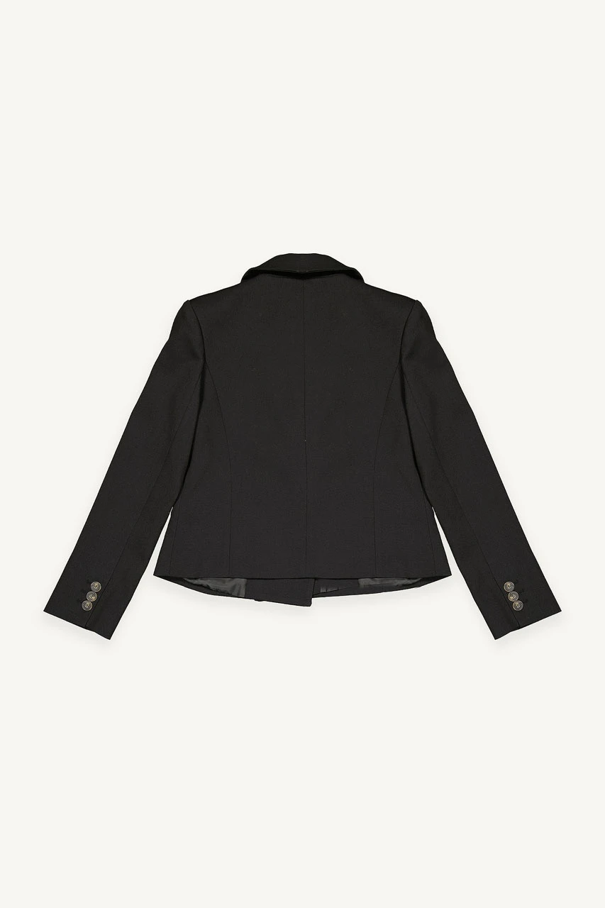 Mya Crop Jacket, Black