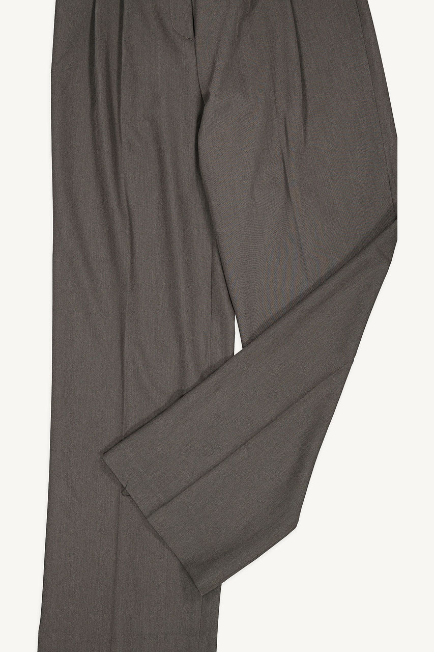 Low Rise Slacks, Charcoal