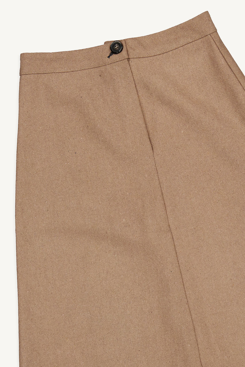 Dona Mid Length Skirt, Beige