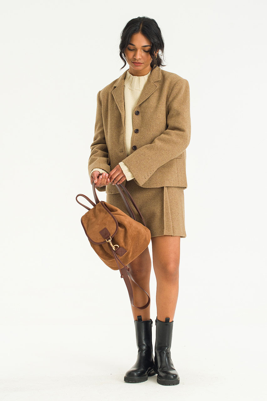 Noten Wool Blend Jacket, Beige