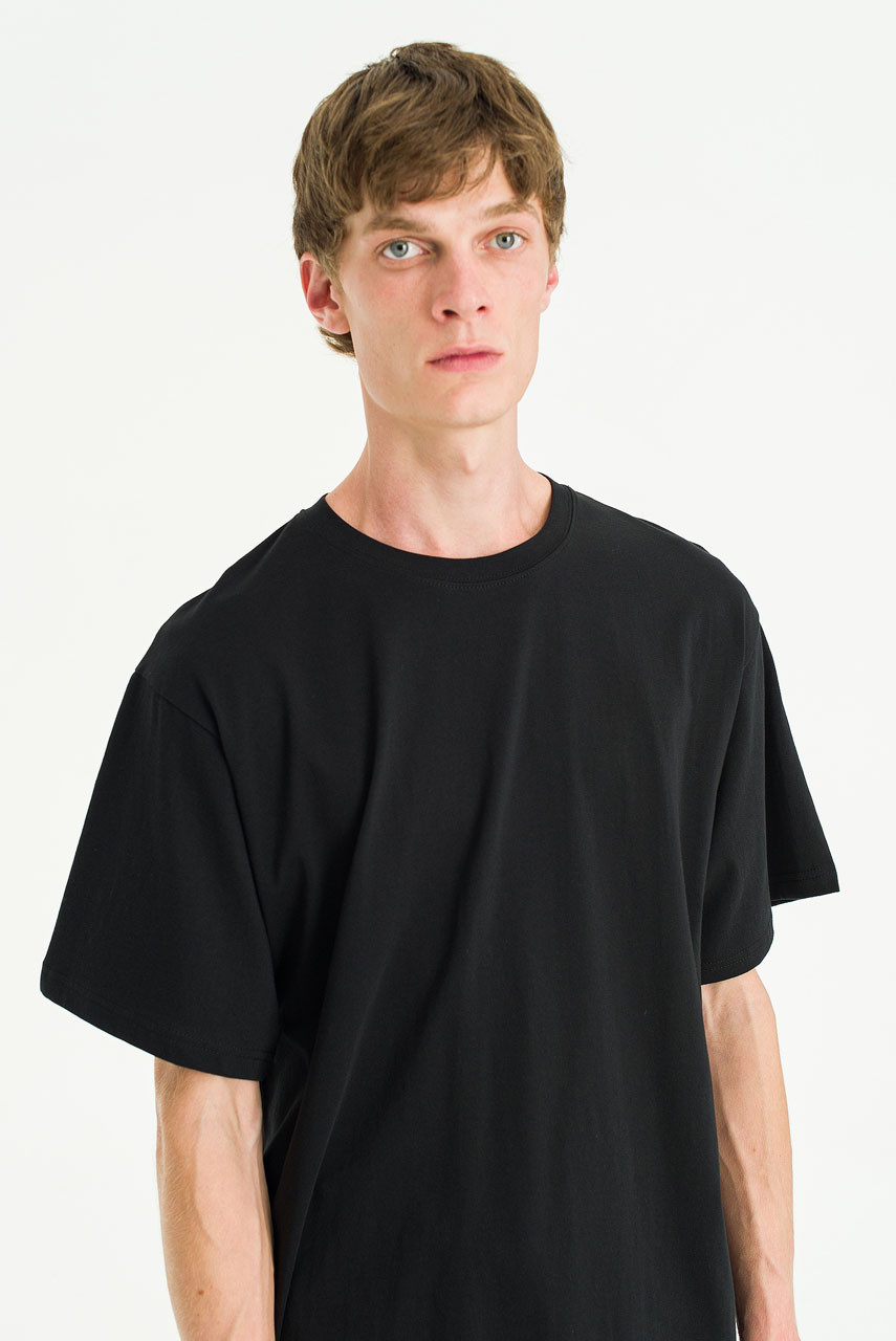 Menswear | Pale Short Sleeve Tee, Black