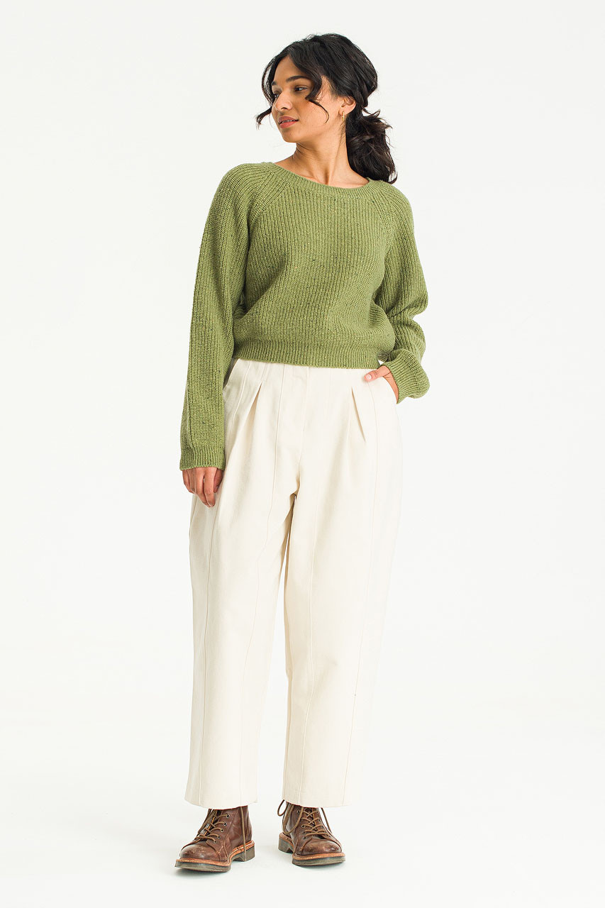 Frank Balloon Pants, Ivory