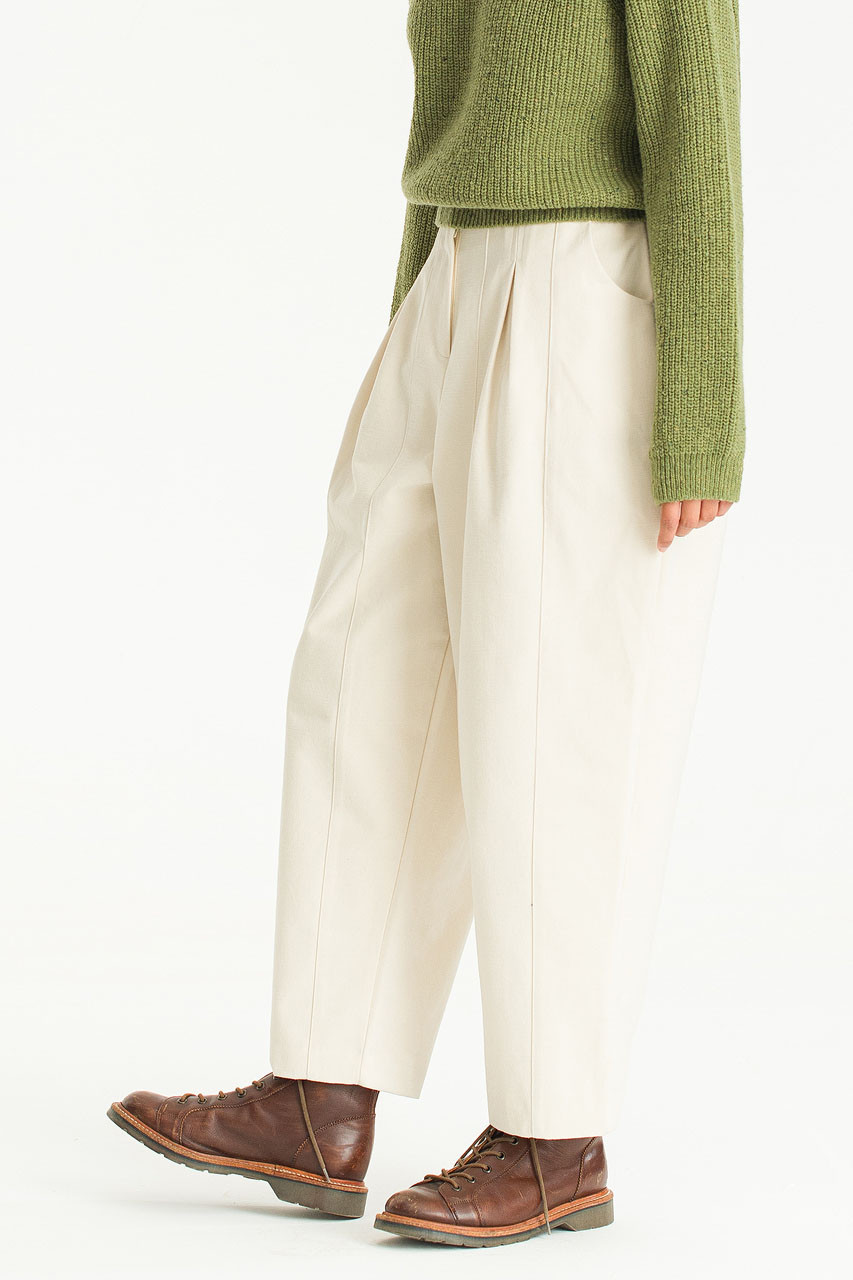 Frank Balloon Pants, Ivory