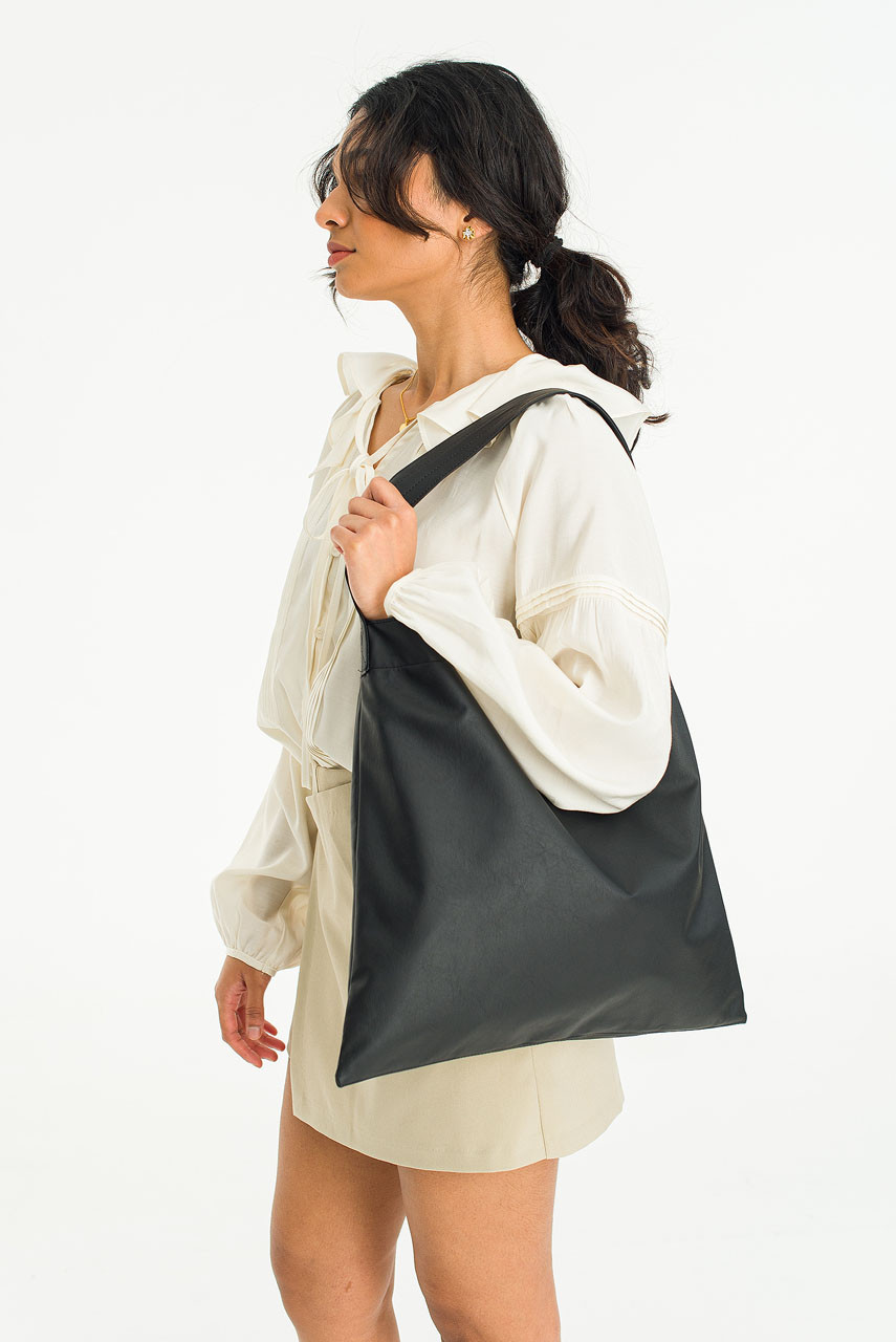Anna Shoulder Bag, Black 