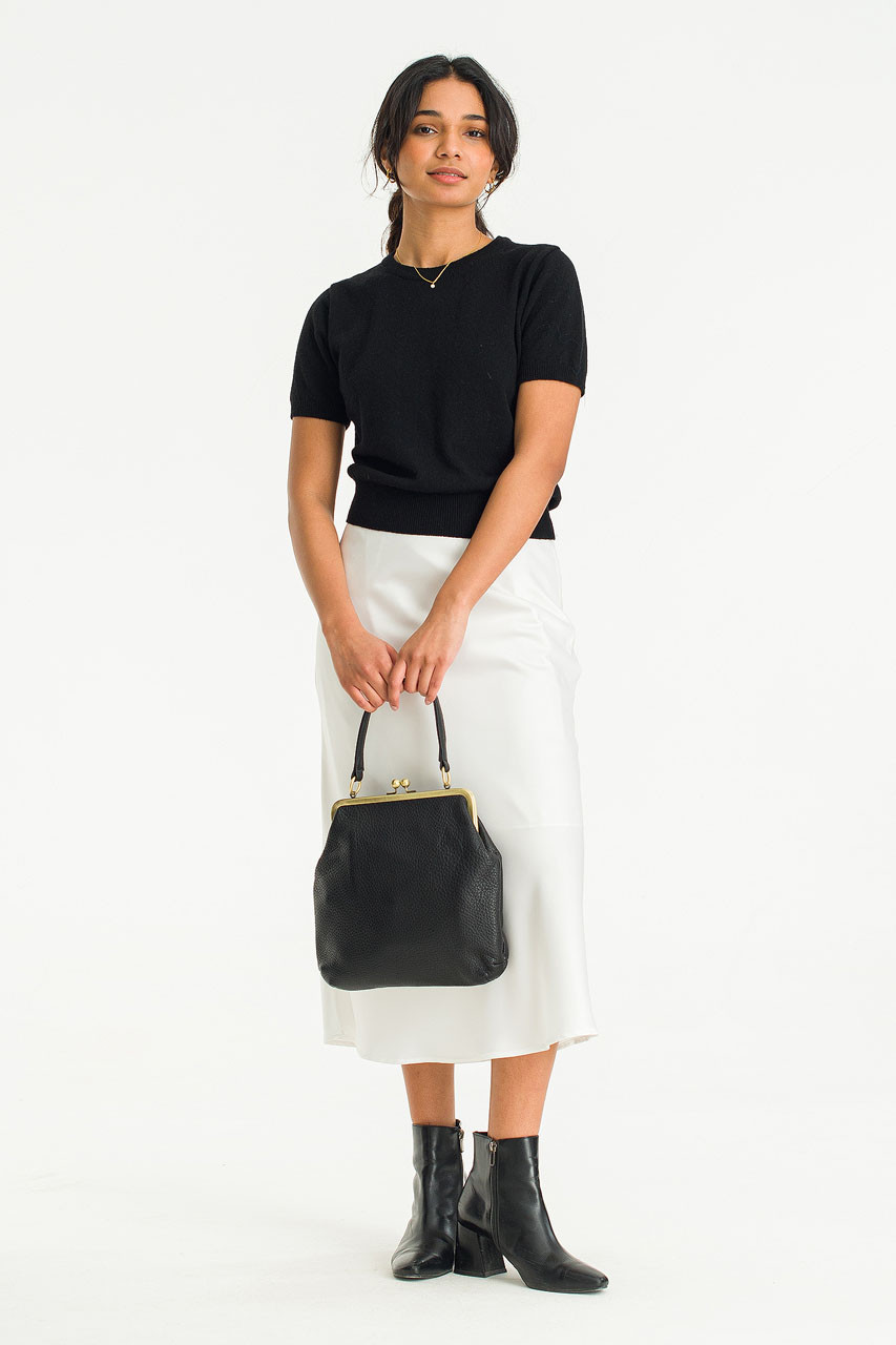 Dolores Jumper Cardigan Set, Black