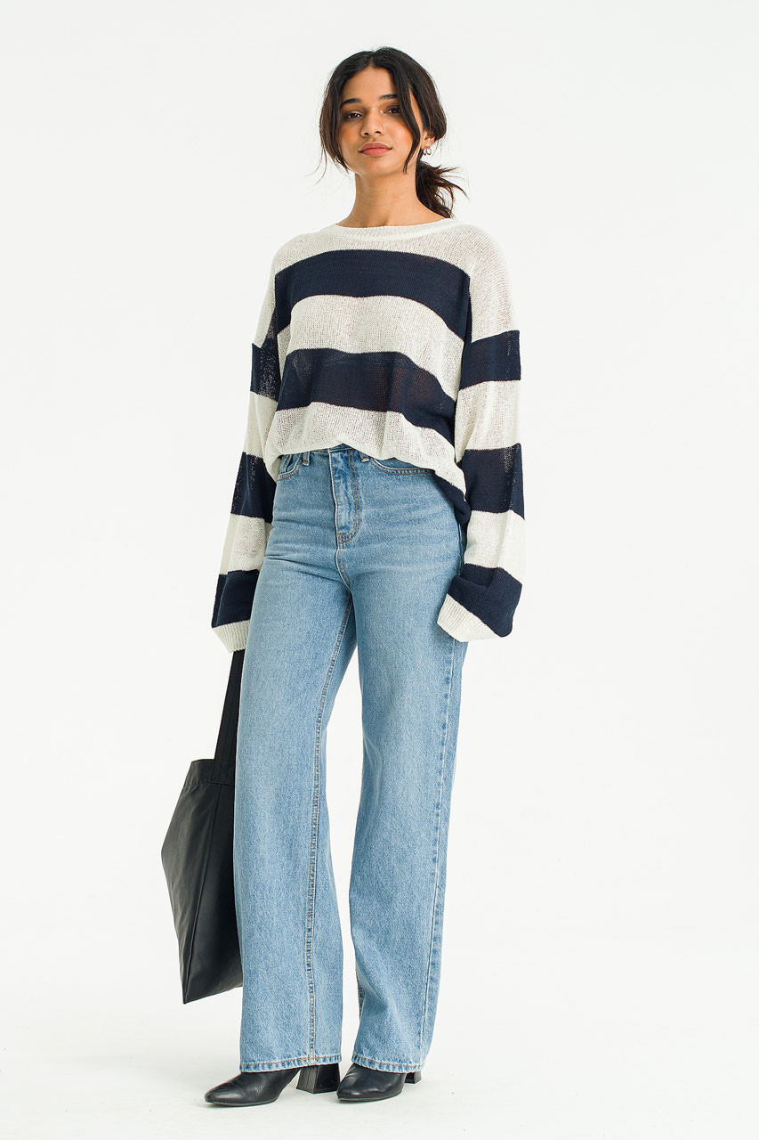 Aya Soft Washed Jean, Blue