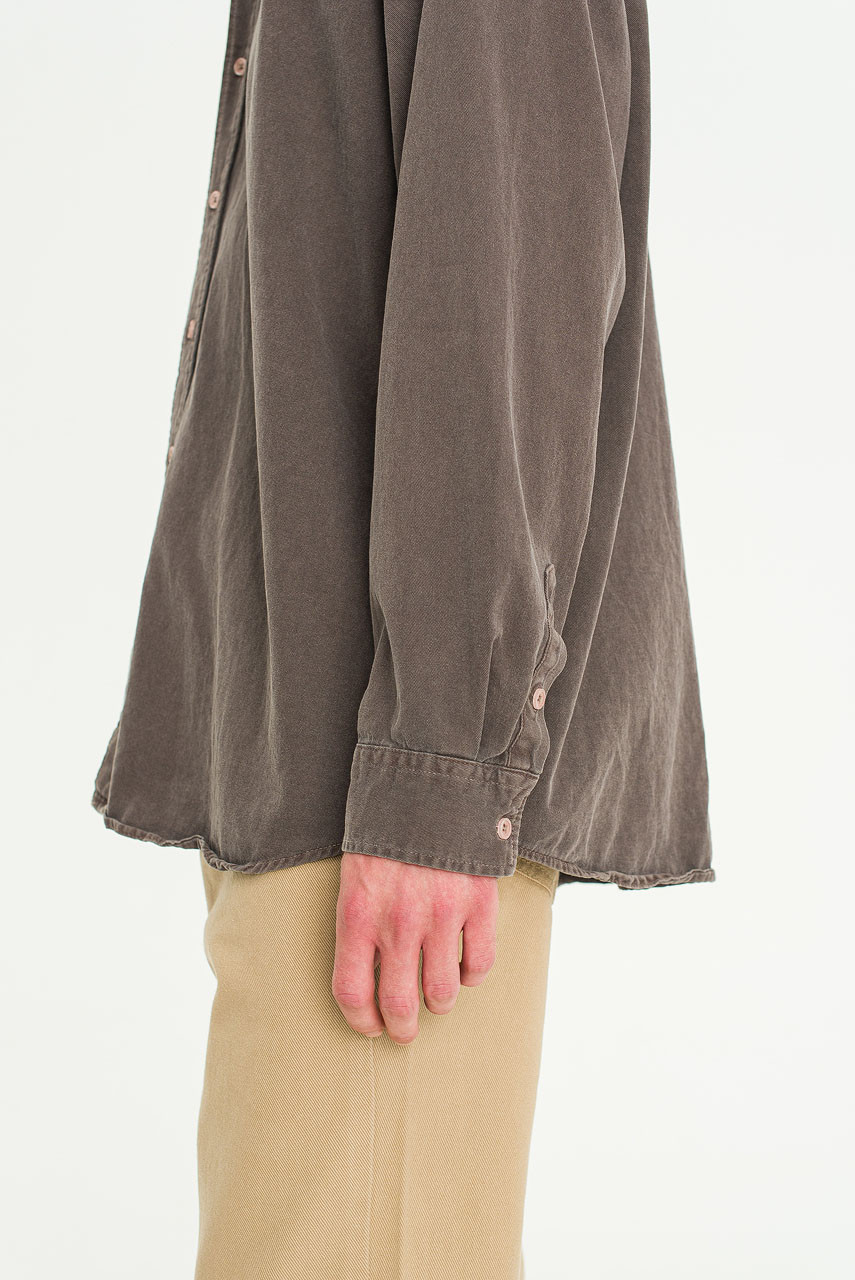 Menswear | Overdyed Shirt, Brown