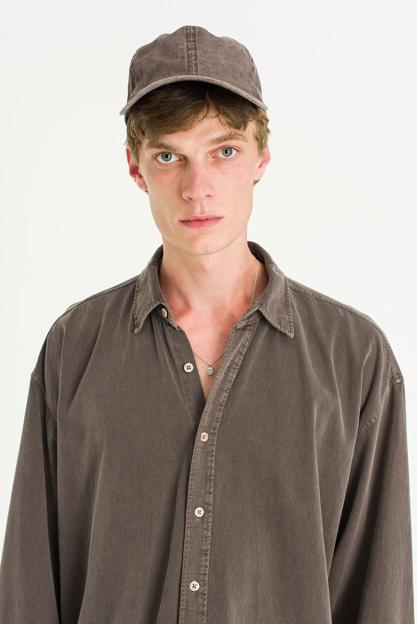Menswear | Overdyed Shirt, Brown