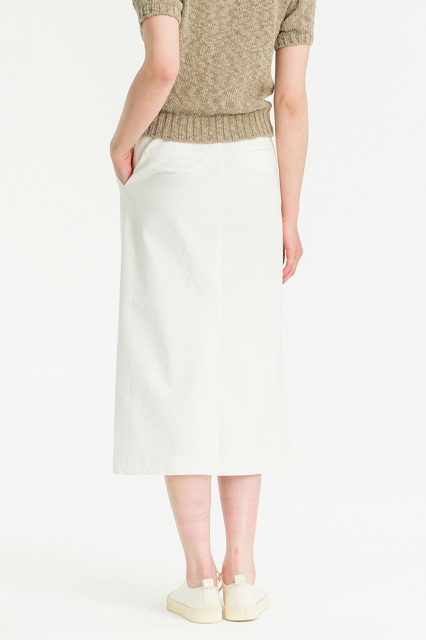 Alice Cotton Skirt, Ivory