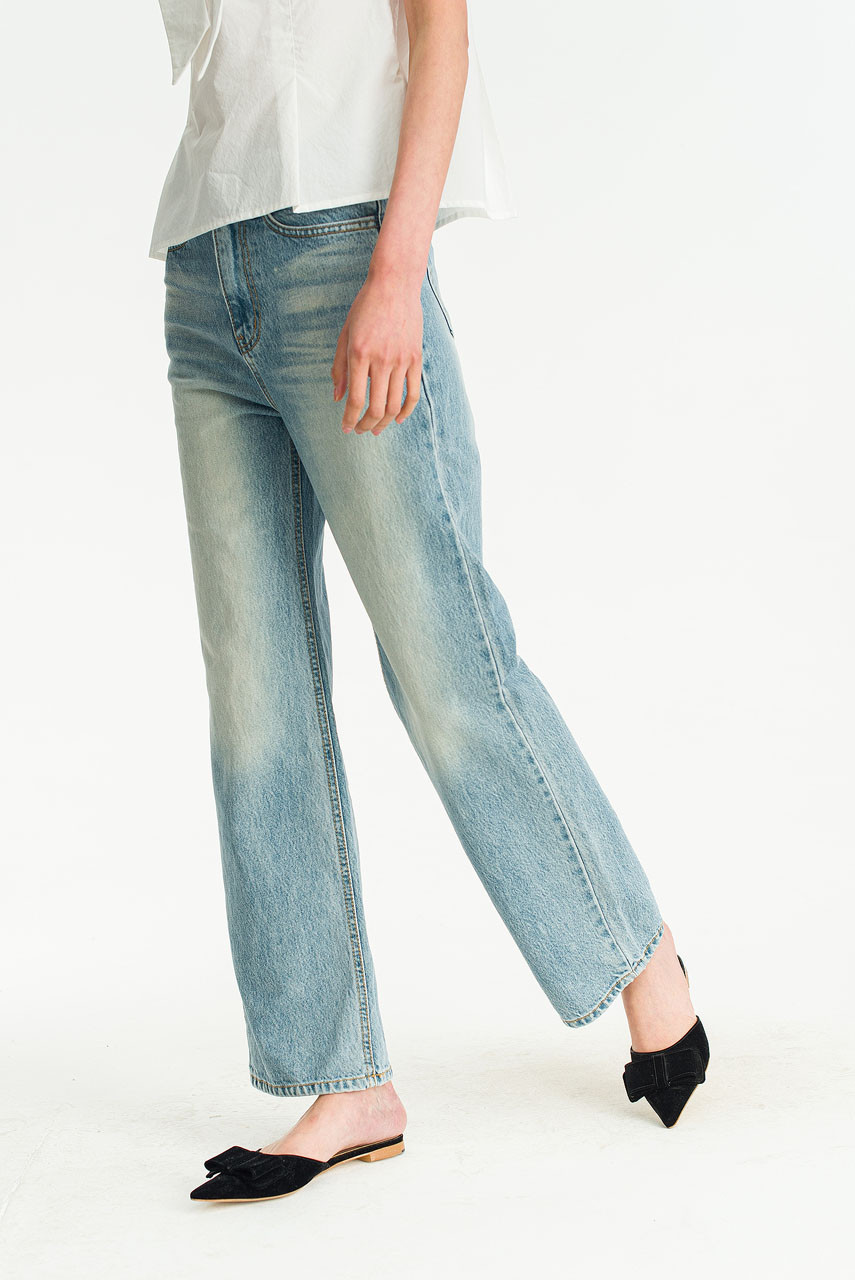 Yoa Light Washed Jean, Blue