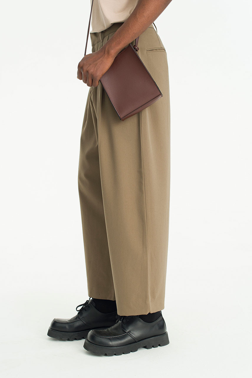 Menswear | Suit Balloon Pants, Beige