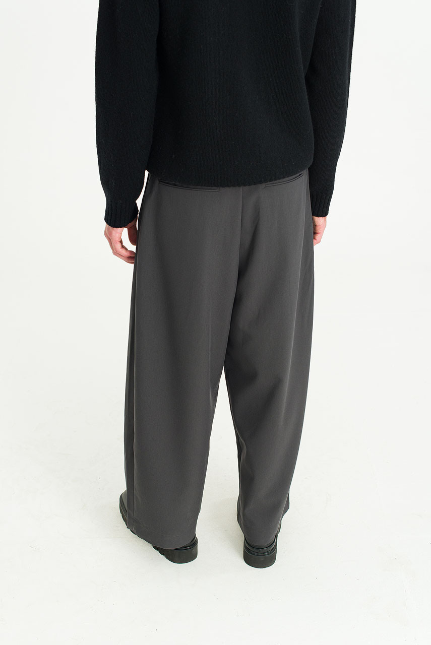 Menswear | Suit Balloon Pants, Charcoal