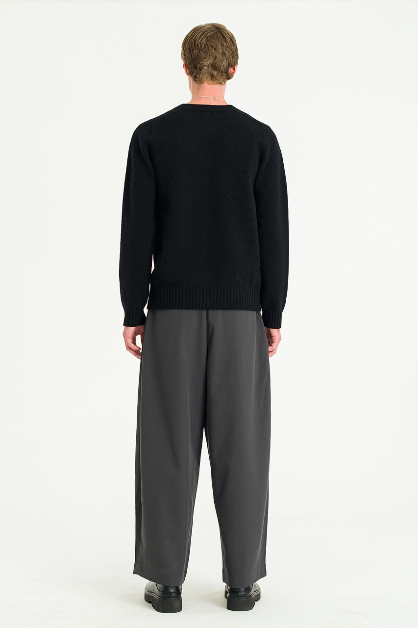 Menswear | Suit Balloon Pants, Charcoal