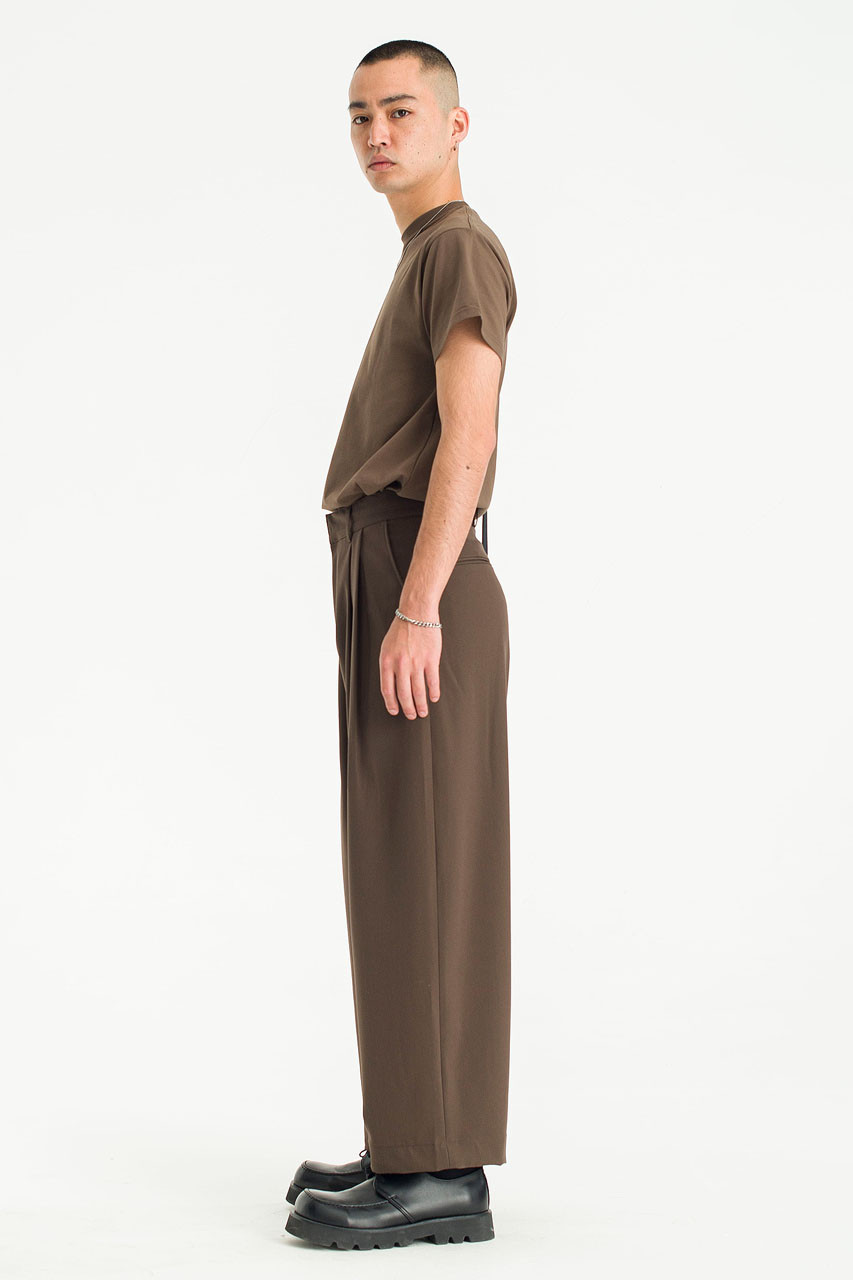 Menswear | Suit Balloon Pants, Brown