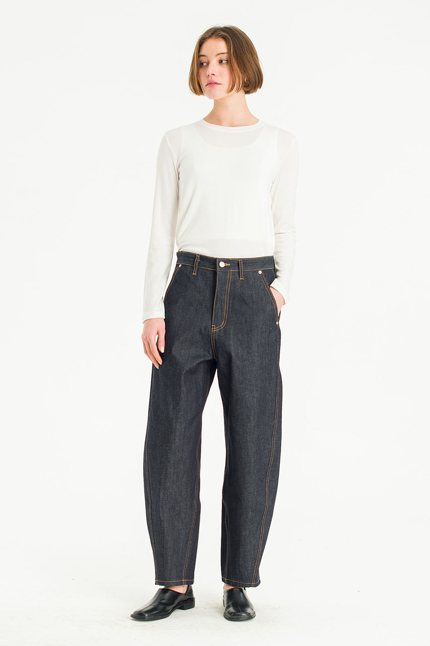 Lucia Balloon Jean, Indigo